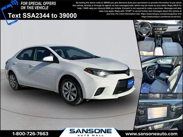 2016 Toyota Corolla LE