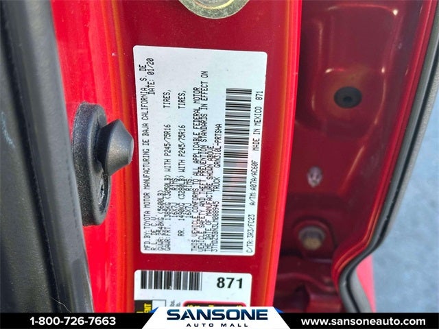 2020 Toyota Tacoma SR5 V6