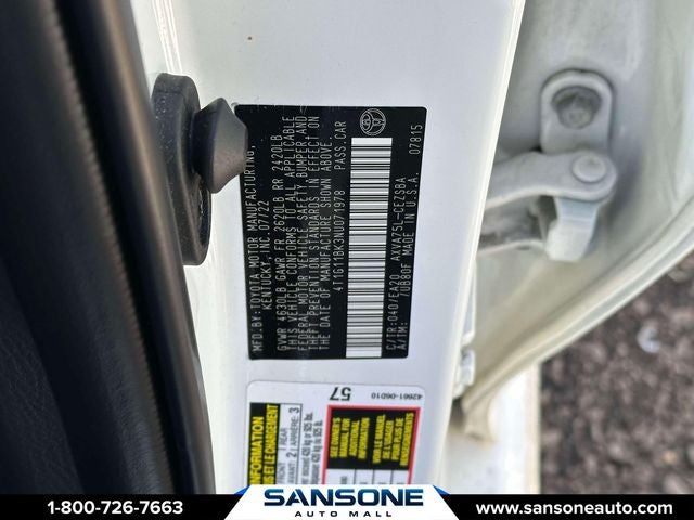 2022 Toyota Camry SE