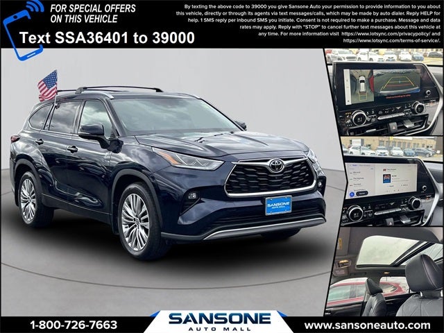2024 Toyota Highlander Platinum