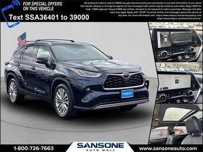 2024 Toyota Highlander Platinum