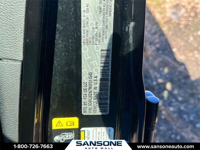 2021 Jeep Wrangler Unlimited Sport S