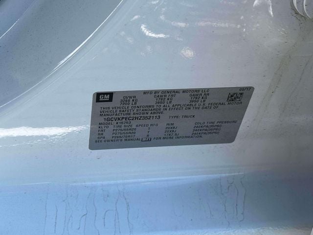 2017 Chevrolet Silverado 1500 Custom