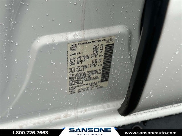 2023 Nissan Frontier PRO-4X