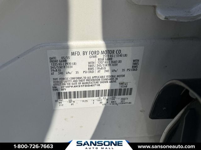 2015 Ford Edge Titanium