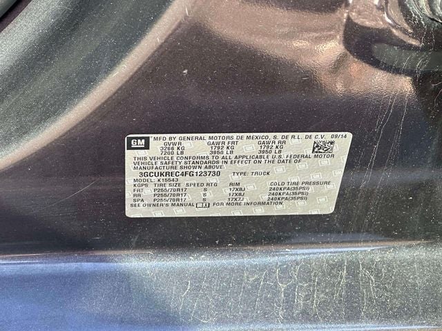 2015 Chevrolet Silverado 1500 LT LT1