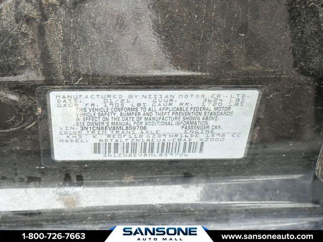 2021 Nissan Versa 1.6 SV