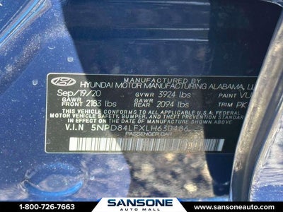 2020 Hyundai ELANTRA SEL