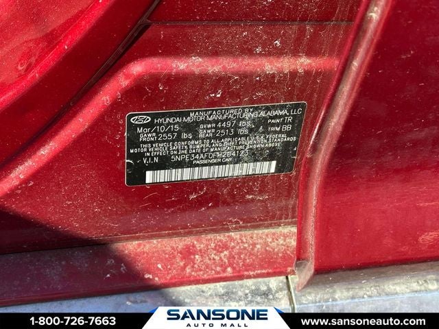 2015 Hyundai SONATA Limited