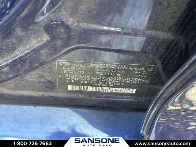 2014 Hyundai SONATA Limited