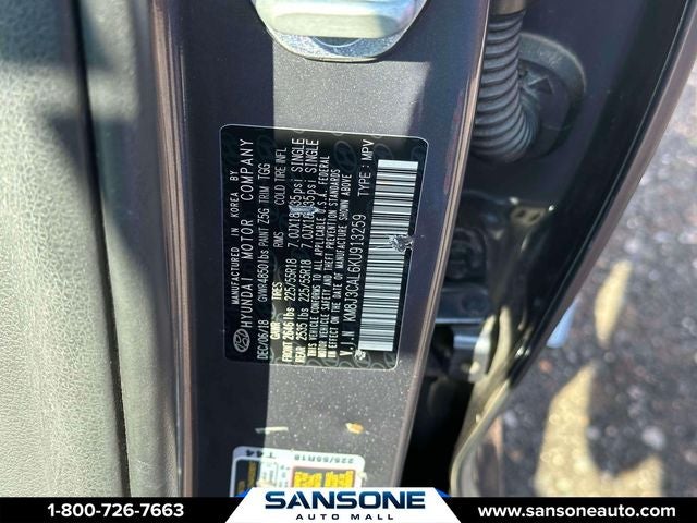 2019 Hyundai TUCSON SEL