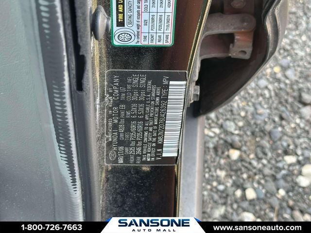 2006 Hyundai TUCSON Base