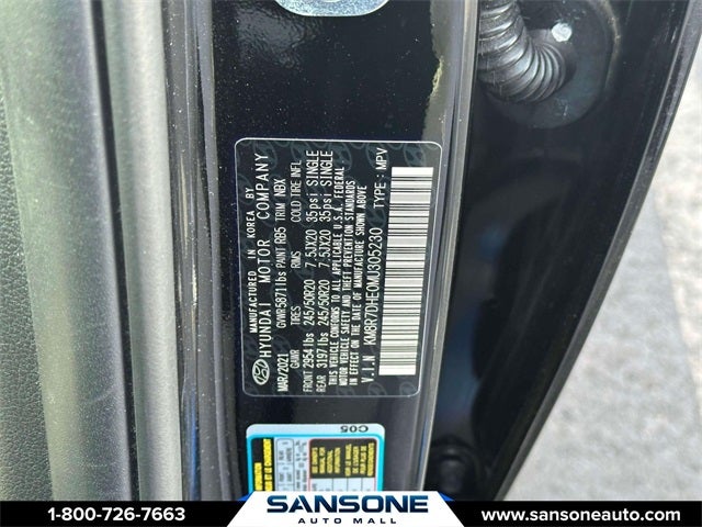 2021 Hyundai PALISADE Calligraphy