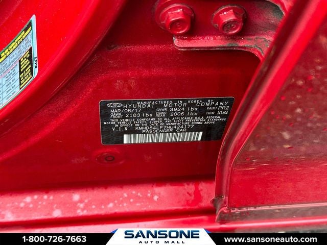 2017 Hyundai ELANTRA SE