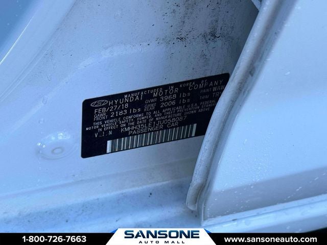 2018 Hyundai ELANTRA GT Base