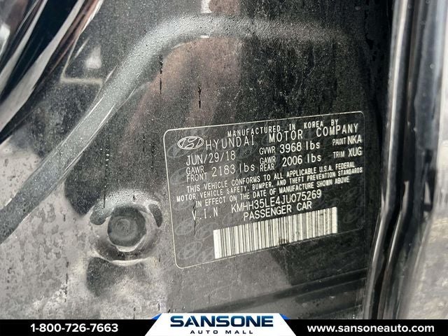 2018 Hyundai ELANTRA GT Base