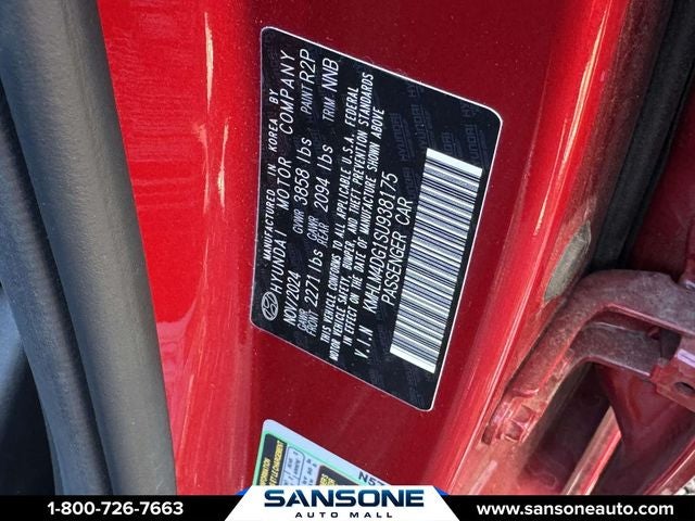 2025 Hyundai ELANTRA SEL Sport