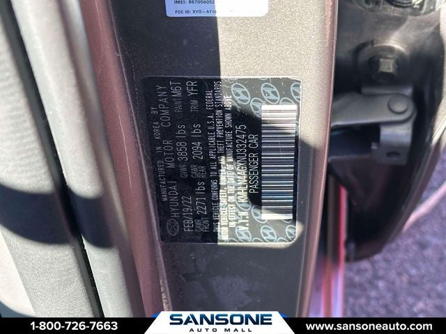 2022 Hyundai ELANTRA SEL