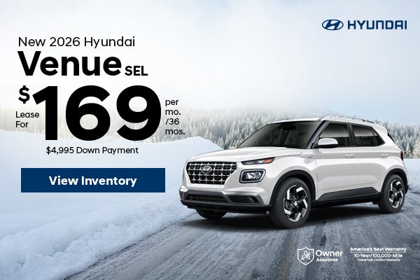 New 2026 Hyundai Venue SEL 
