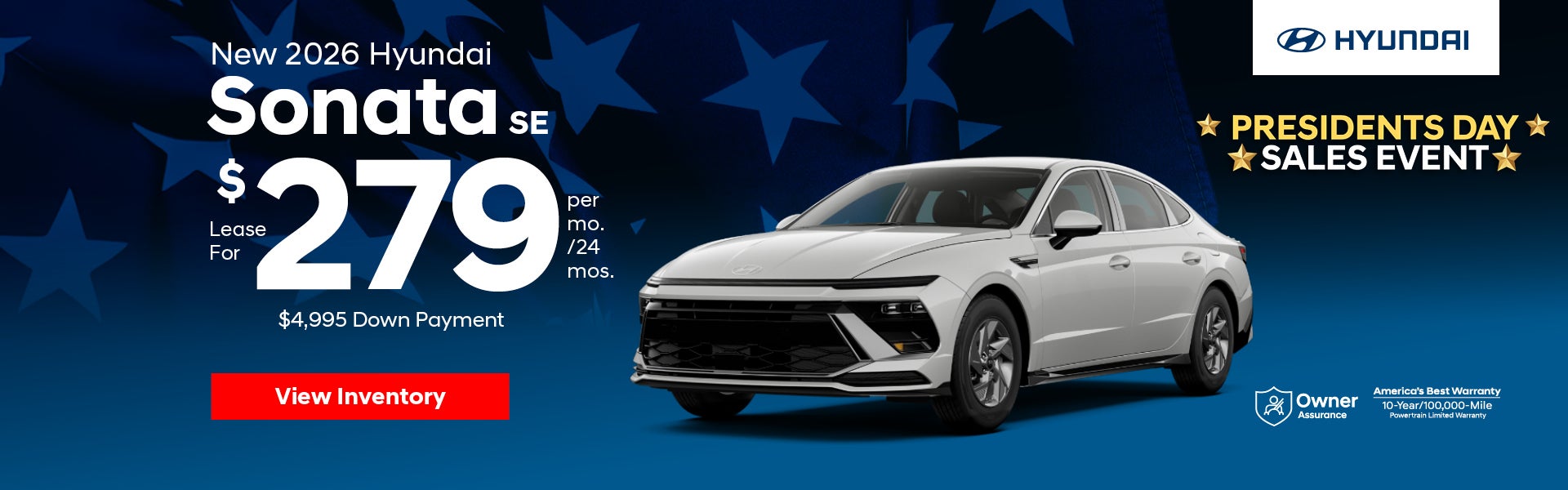 New 2026 Hyundai Sonata SE 