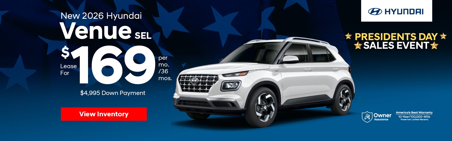 New 2026 Hyundai Venue SEL 
