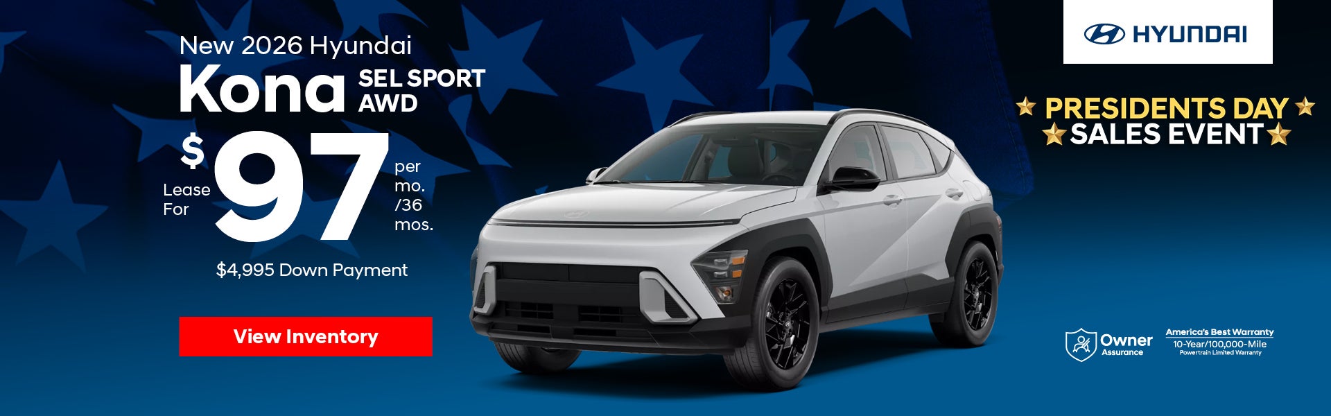 New 2026 Hyundai Kona SEL Sport AWD