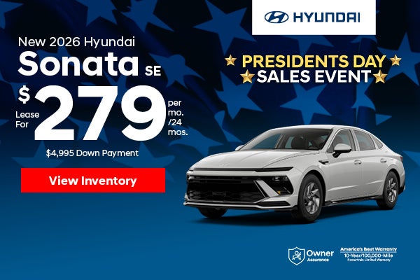New 2026 Hyundai Sonata SE 