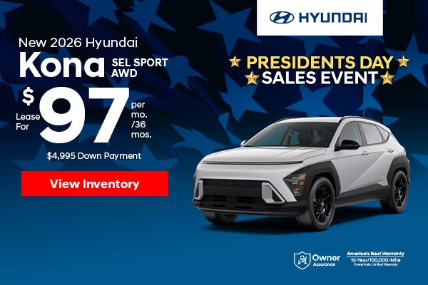 New 2026 Hyundai Kona SEL Sport AWD