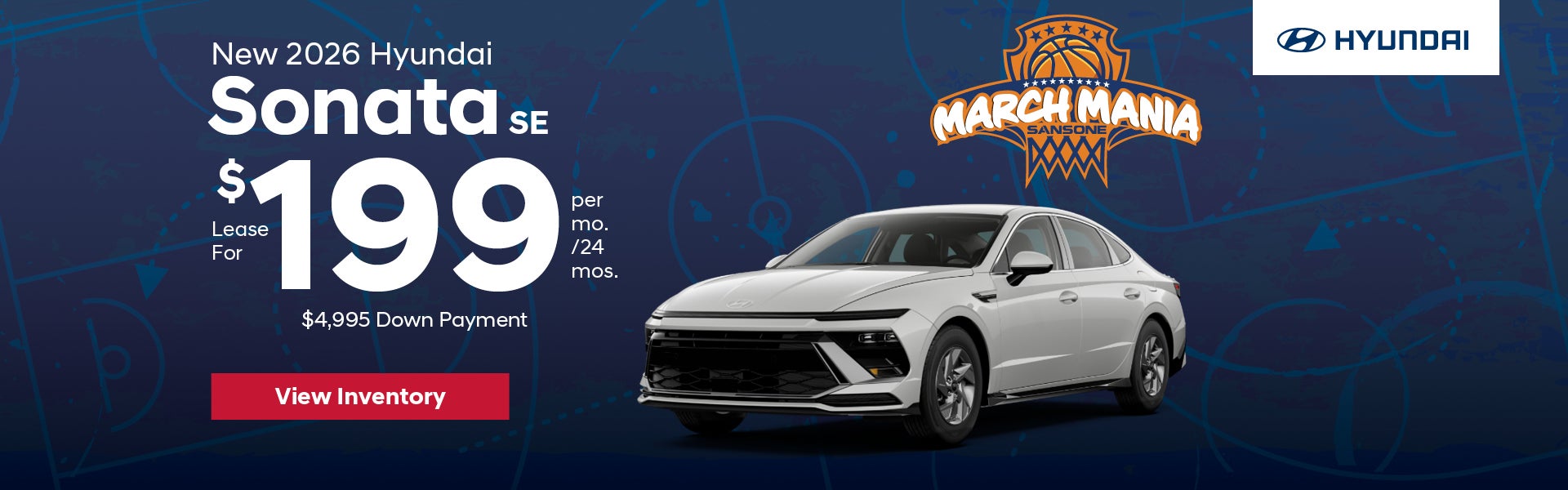 New 2026 Hyundai Sonata SE 