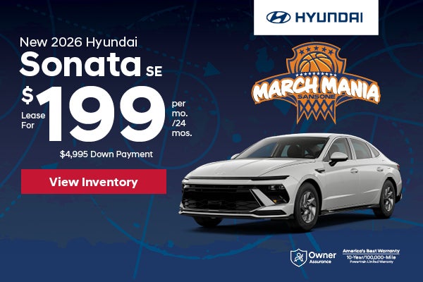 New 2026 Hyundai Sonata SE 