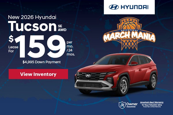 New 2026 Hyundai Tucson SE AWD