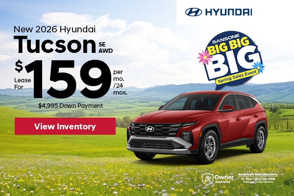 New 2026 Hyundai Tucson SE AWD