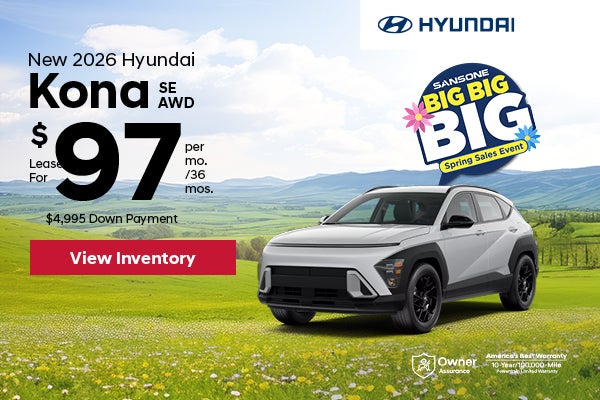 New 2026 Hyundai Kona SE AWD