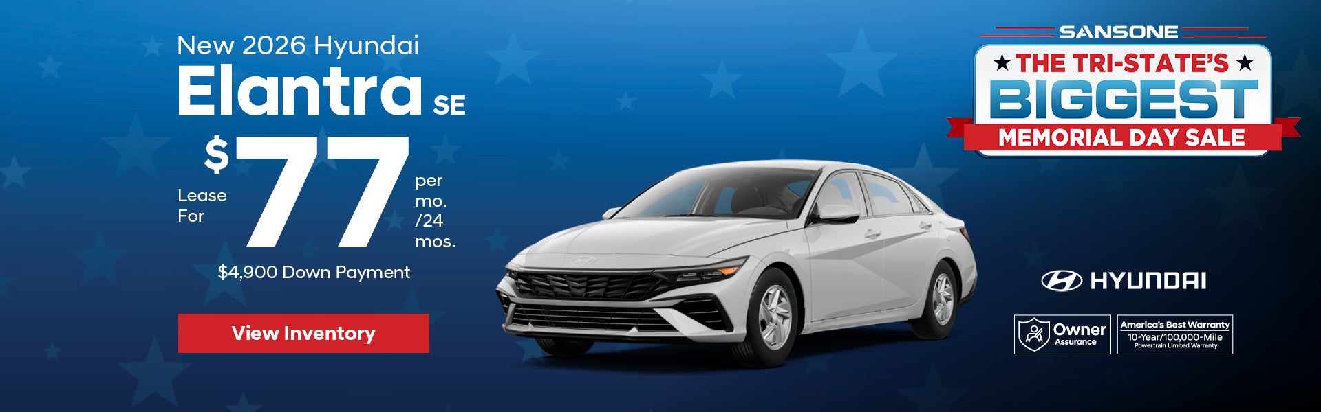 New 2026 Hyundai Elantra SE