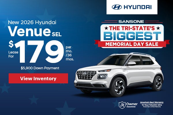 New 2026 Hyundai Venue SEL 