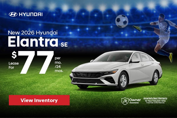 New 2026 Hyundai Elantra SE