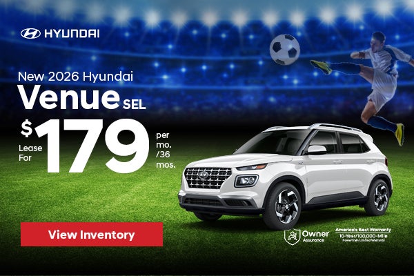 New 2026 Hyundai Venue SEL 