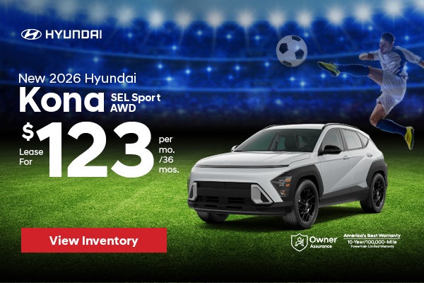 New 2026 Hyundai Kona SEL Sport AWD