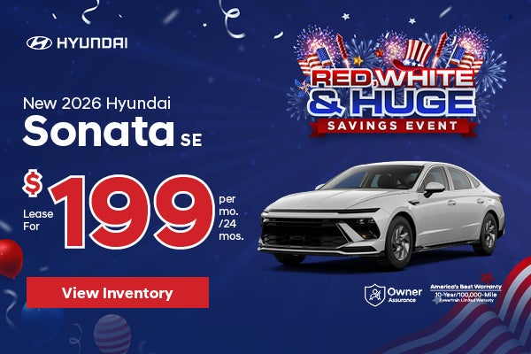 New 2026 Hyundai Sonata SE 