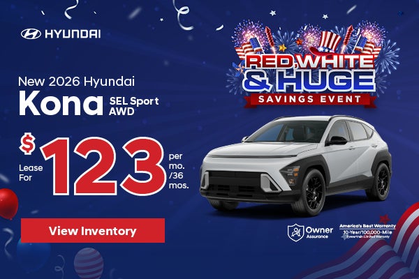 New 2026 Hyundai Kona SEL Sport AWD