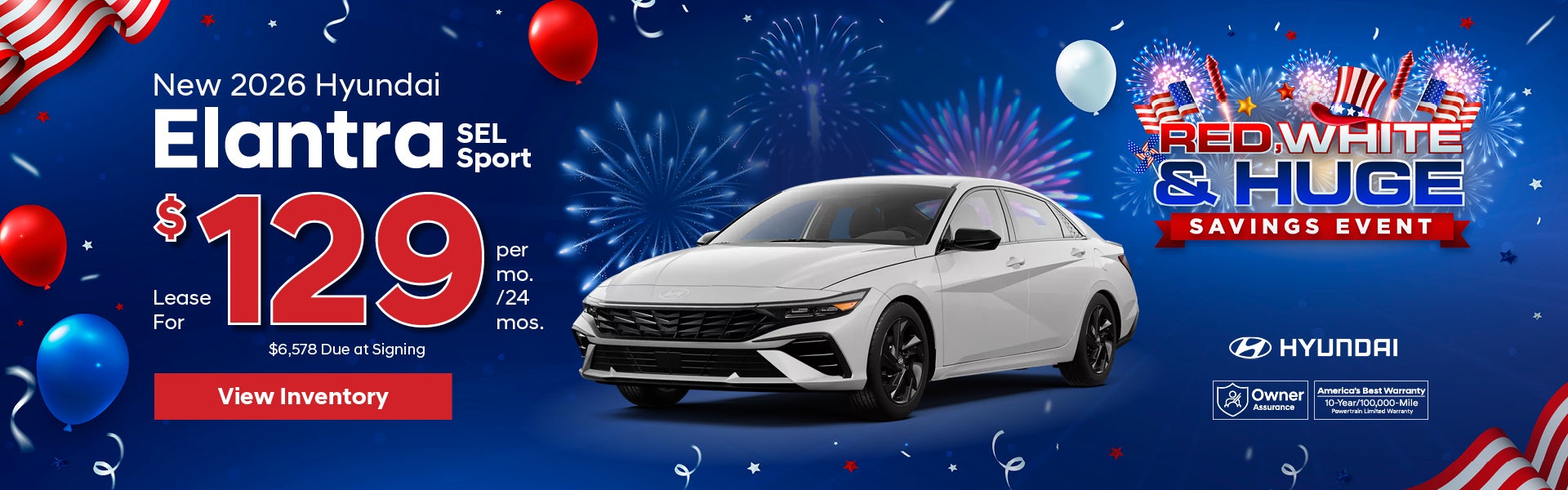 New 2026 Hyundai Elantra SEL Sport