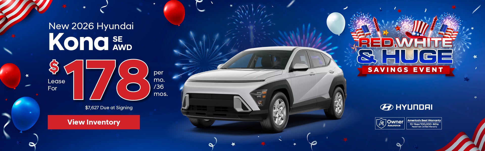 New 2026 Hyundai Kona SE AWD