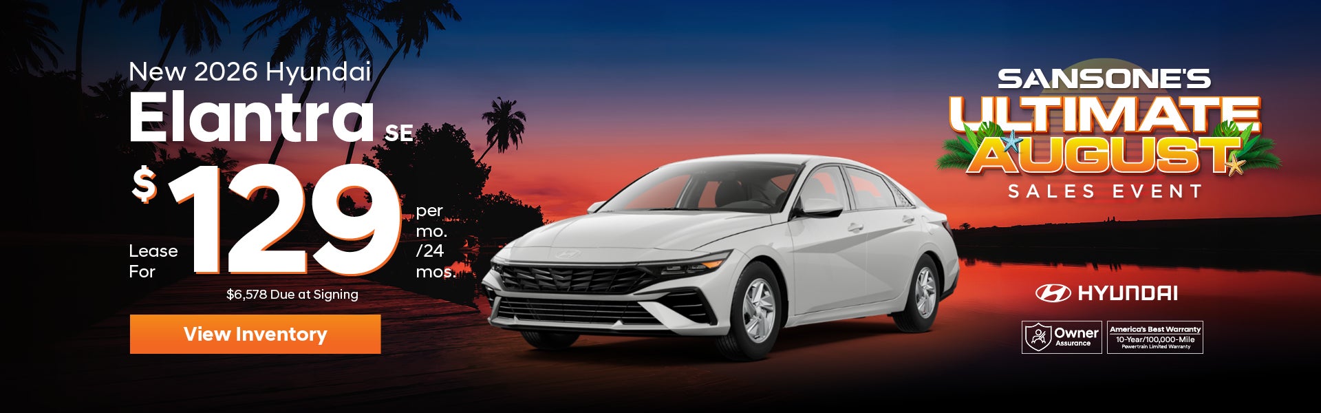 New 2026 Hyundai Elantra SE