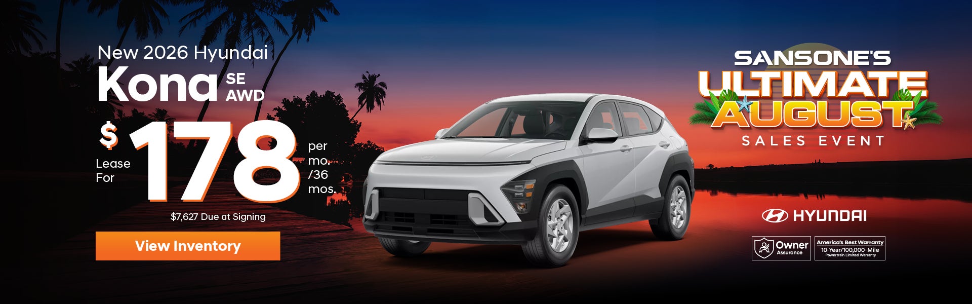 New 2026 Hyundai Kona SE AWD