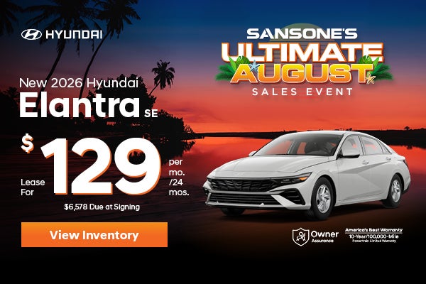 New 2026 Hyundai Elantra SE