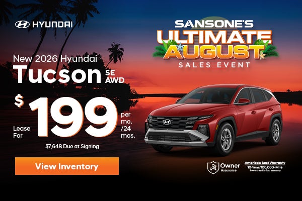 New 2026 Hyundai Tucson SE AWD