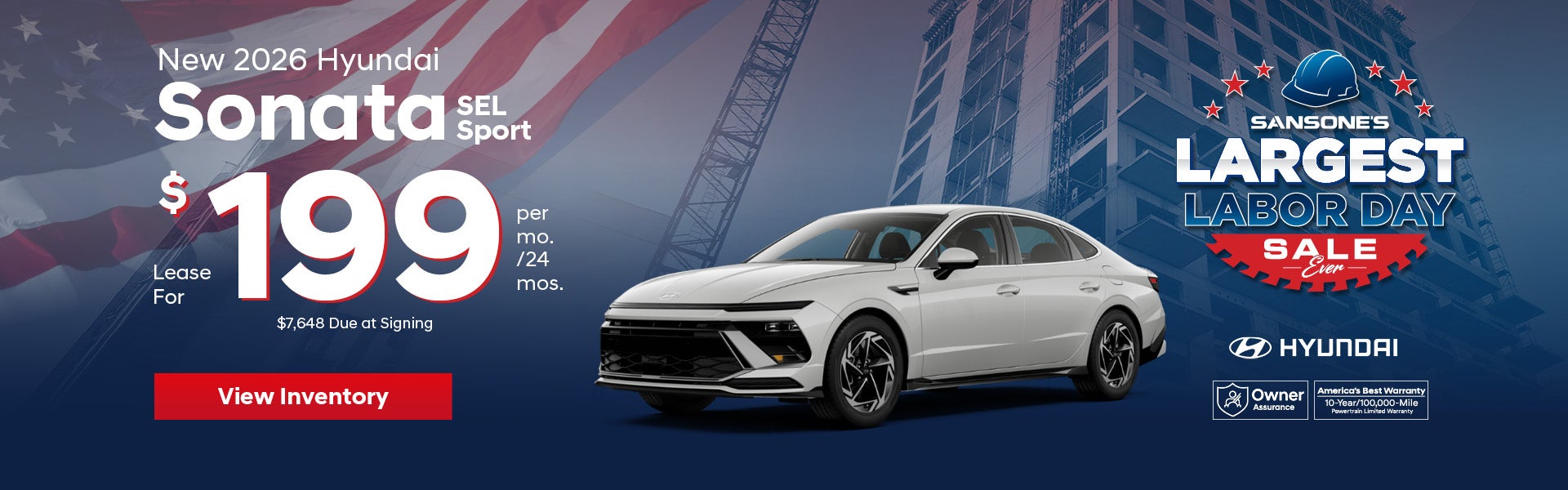 New 2026 Hyundai Sonata SEL Sport