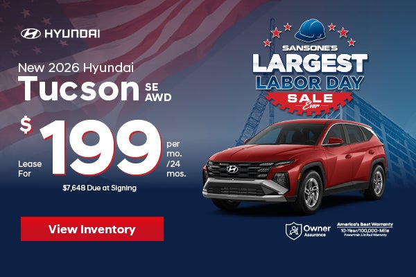 New 2026 Hyundai Tucson SE AWD