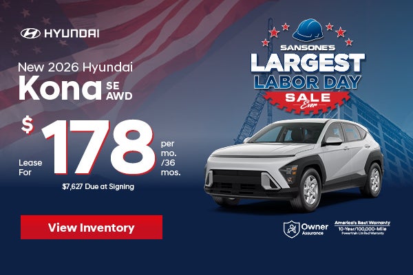 New 2026 Hyundai Kona SE AWD