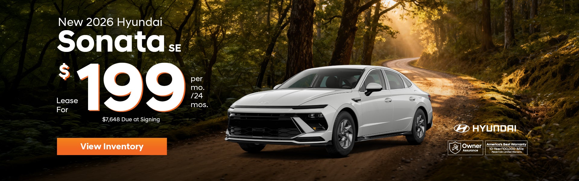 New 2026 Hyundai Sonata SE